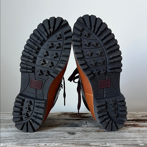 Chaco Women's Fields-W Hiking Boot Rust Leather US 7.5 EUR 38.5 - Picture 11 of 16